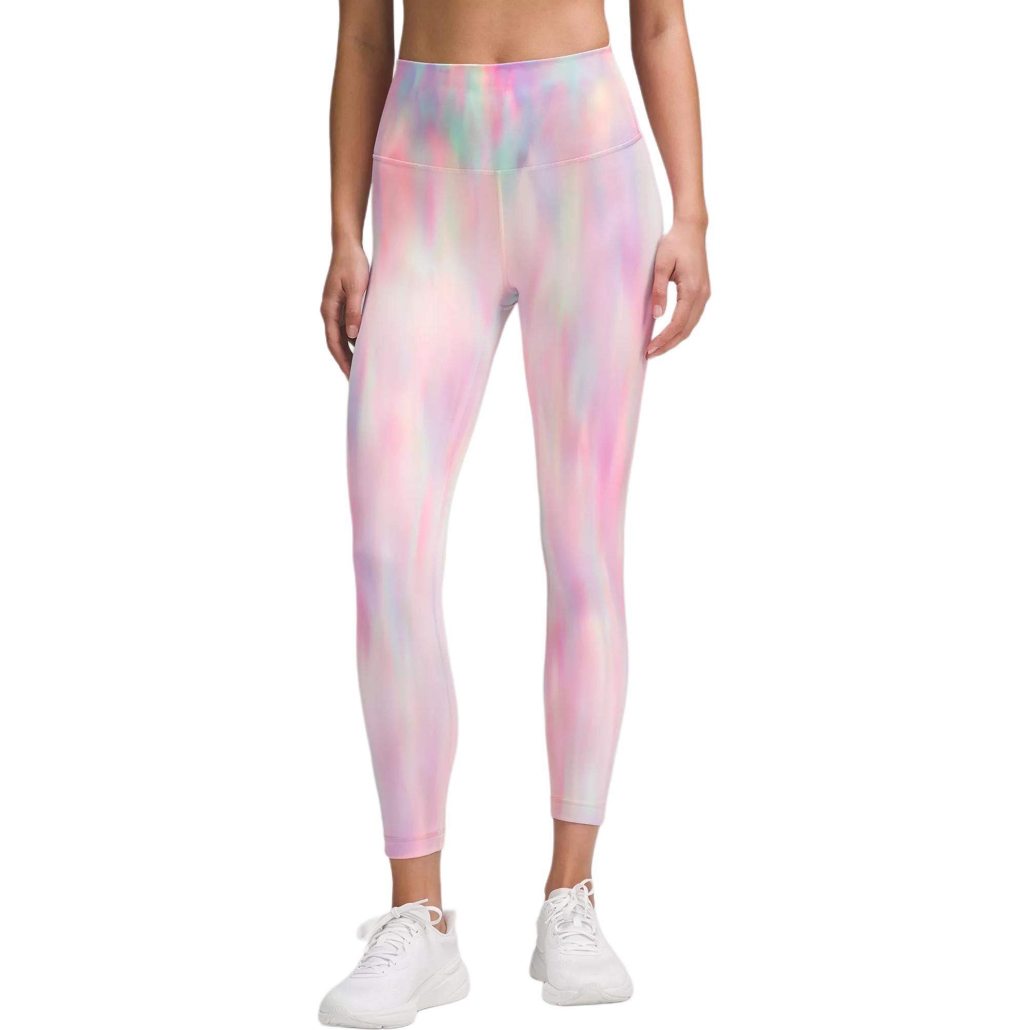 (Women) Lululemon Wunder Train Everlux Colorblock Gradient High-Waisted Leggings Women LW5FJ5S