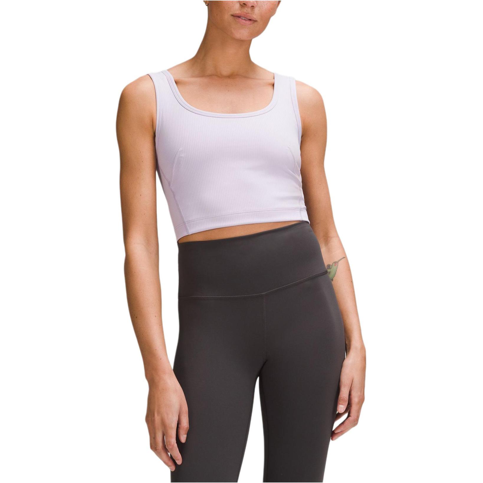 (Women) Lululemon Wunder Train Everlux Low-Neck Breathable Sports Tank Top - Women’s LW1EULS