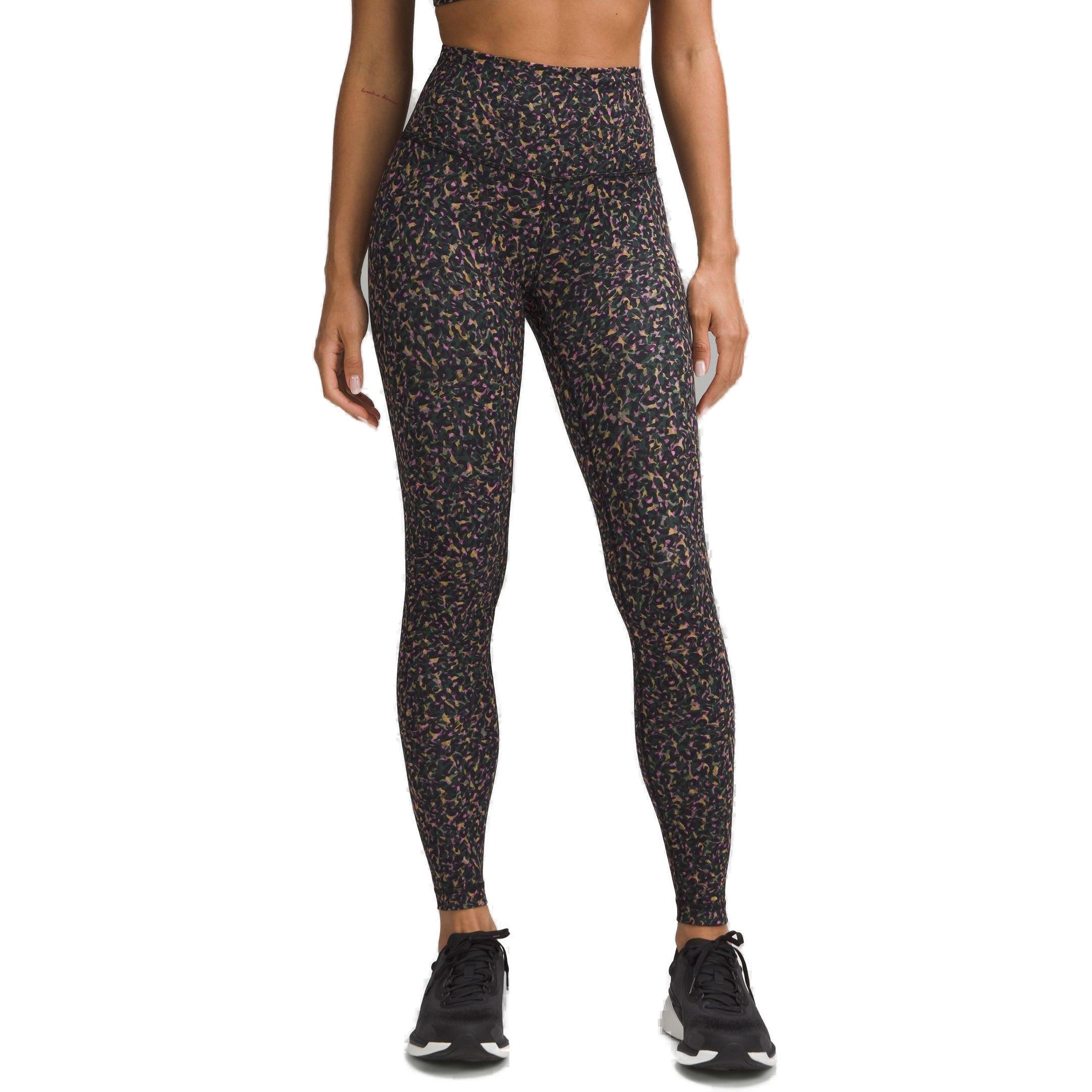 (Women) Lululemon Wunder Train High-Waisted Training Leggings for Women Multicolor LW5DJAS