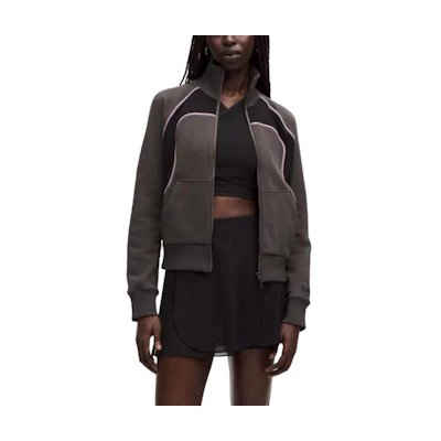 (Women) Lululemon SLNSH Oversized French Terry Zip-Up Sweatshirt College Style. LW3IRTS