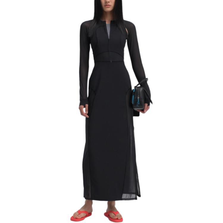 Order (W) Lululemon x SLNSH SS25 網紗露肩長袖連身裙 - 簡約舒適 LW1FF5S