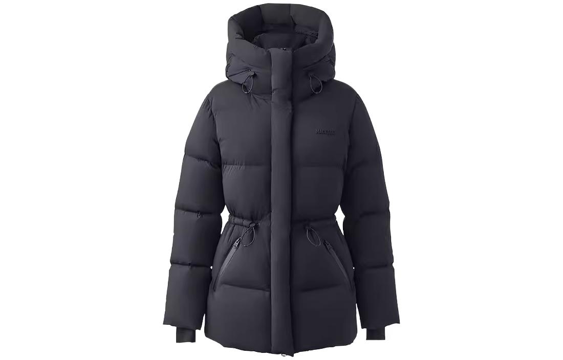 (Women) MACKAGE  Black Down Hooded Puffer Jacket FREYA-CITY