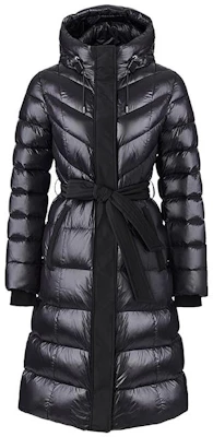 (Women) MACKAGE Long Hooded Down Jacket in Solid Color CORALIA Buy (Women) MACKAGE Long Hooded Down Jacket in Solid Color CORALIA