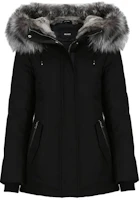 (Women) MACKAGE Outdoor Workwear Down Jacket with Hoodie and Zip Closure LARYSA (Women) MACKAGE Outdoor Workwear Down Jacket with Hoodie and Zip Closure LARYSA