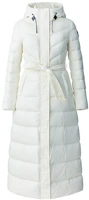 (Women) MACKAGE FW22 CALINA Long White Down Parka with Waist Tie CALINA-R-CREAM (Women) MACKAGE FW22 CALINA Long White Down Parka with Waist Tie CALINA-R-CREAM