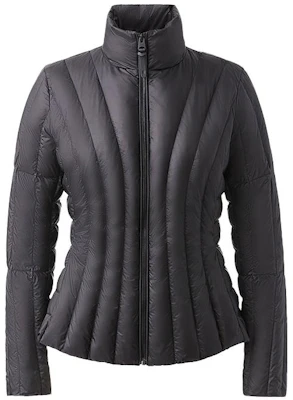 (Women) MACKAGE FW23 Black Lightweight Down Jacket Casual Zip Design LANY Buy (Women) MACKAGE FW23 Black Lightweight Down Jacket Casual Zip Design LANY