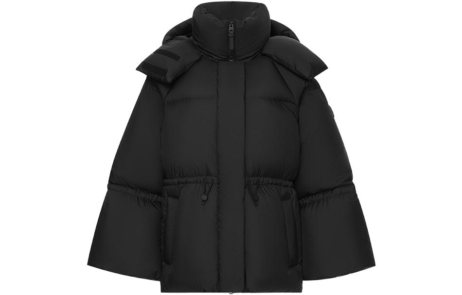 (Women) MACKAGE FW23  Lightweight Water-Repellent Puffer Jacket with Detachable Hood LEONE