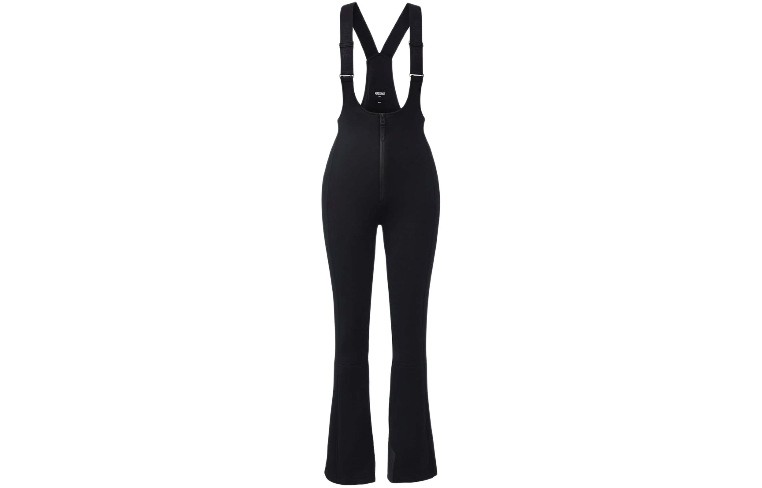(Women) MACKAGE GIA SS24  Black Waterproof Windproof Ski Pants with Detachable Straps 42707848298711