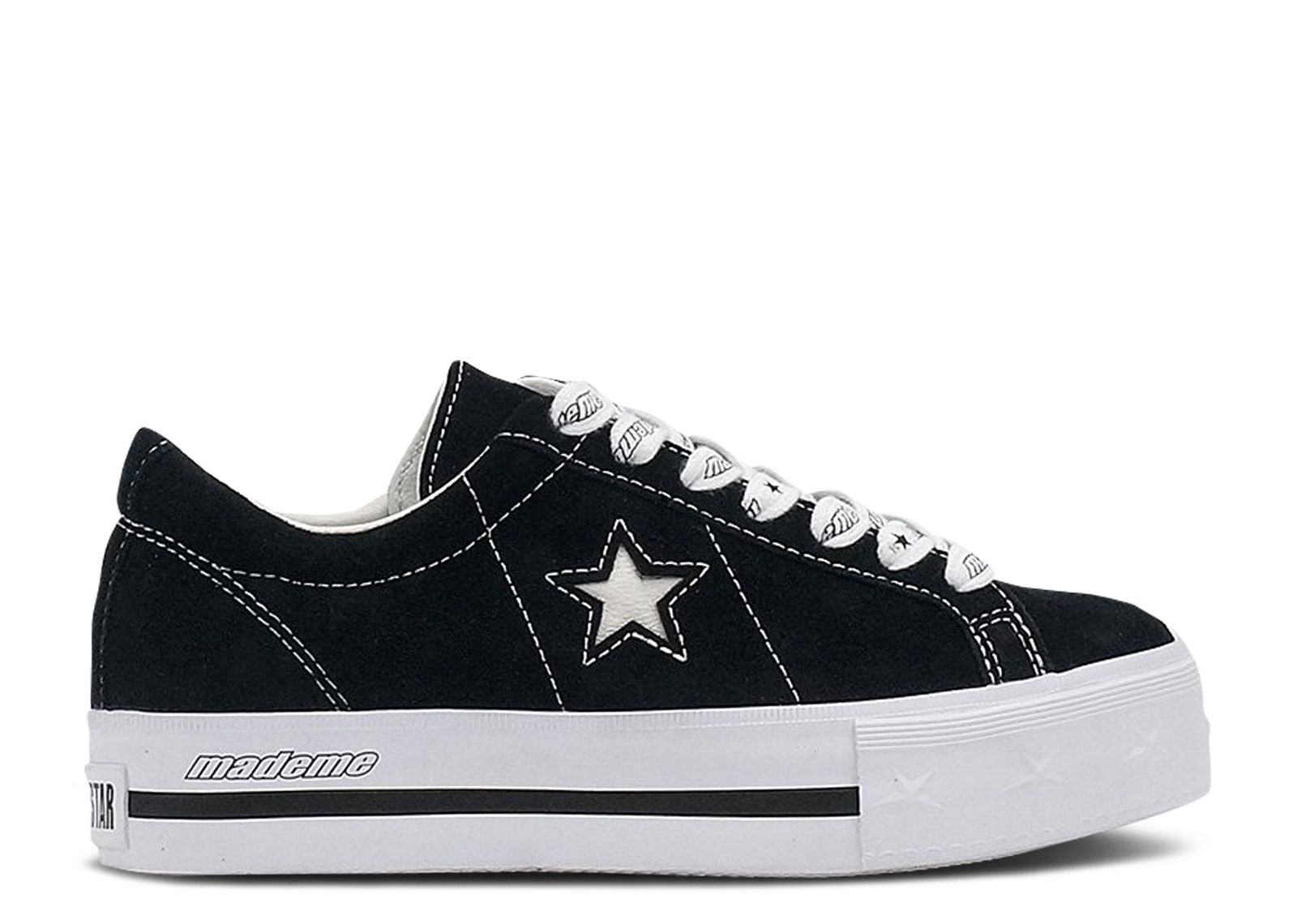 (Women) MadeMe x Converse One Star Platform Low 'Black' 561394C