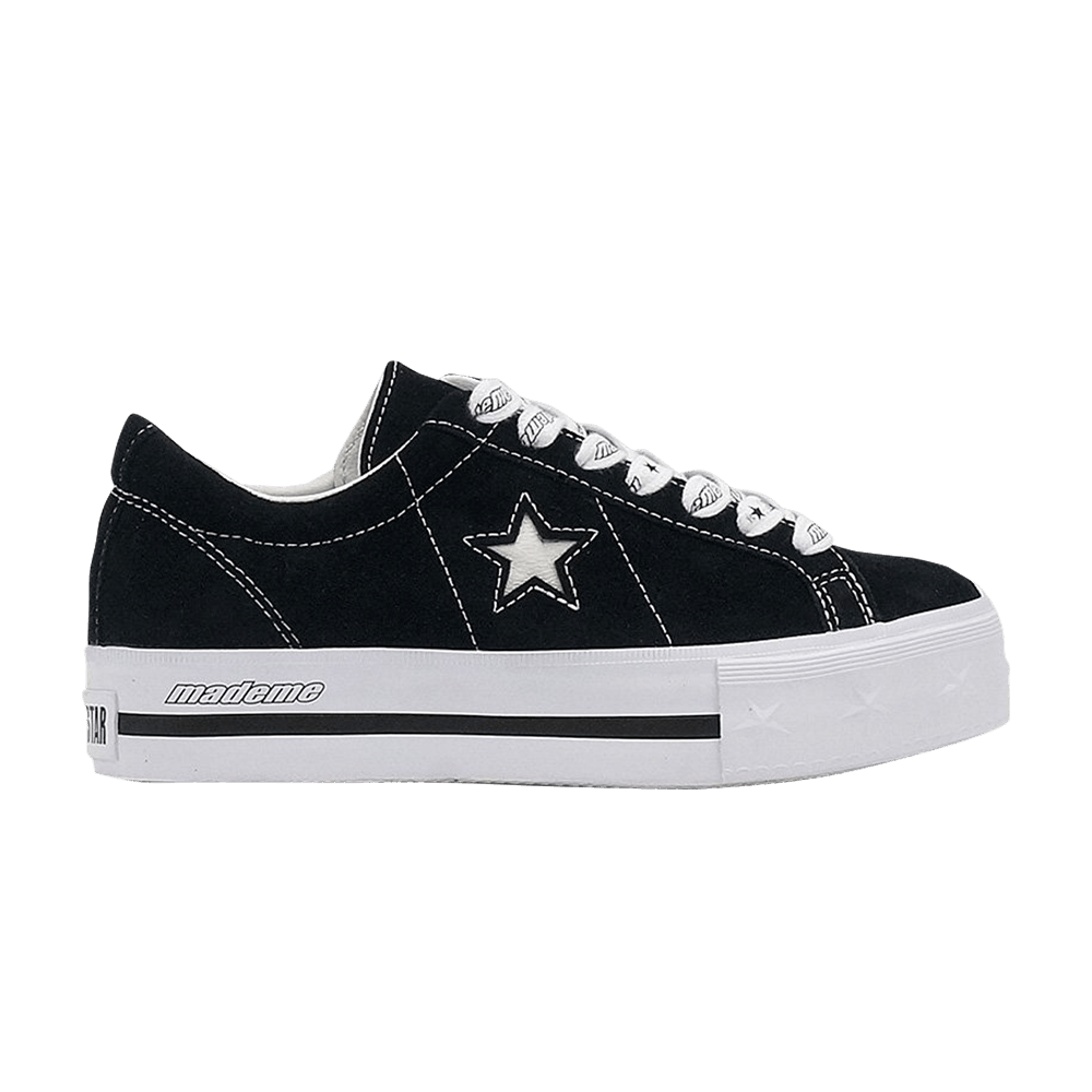 (Women) MadeMe x Converse One Star Platform Low 'Black' 561394C