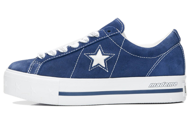(Women) MadeMe x Converse One Star Platform Suede Ox 'Medieval Blue' 562960C
