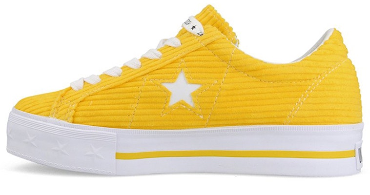 (Women) MadeMe x Converse One Star Platform Suede Ox 'Vibrant Yellow' 561393C Buy (Women) MadeMe x Converse One Star Platform Suede Ox 'Vibrant Yellow' 561393C