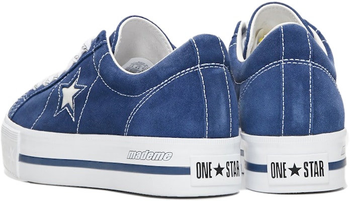 (Women) MadeMe x Converse One Star Platform Suede Ox 'Medieval Blue' 562960C Lookbook (Women) MadeMe x Converse One Star Platform Suede Ox 'Medieval Blue' 562960C