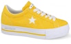 Lookbook (W) MadeMe x Converse One Star Platform Suede Ox 'Kuning Vibrant' 561393C
