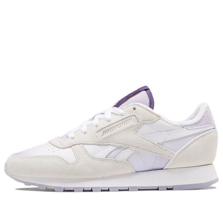 Buy (W) MadWoman x Reebok Classic Leather 'Blanco Morado Oasis' GW3828