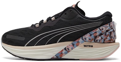 (Women) Maggie Stephenson x Puma Run XX Nitro 'Artwork - Black Arctic Ice'  377188-01 (Women) Maggie Stephenson x Puma Run XX Nitro 'Artwork - Black Arctic Ice'  377188-01