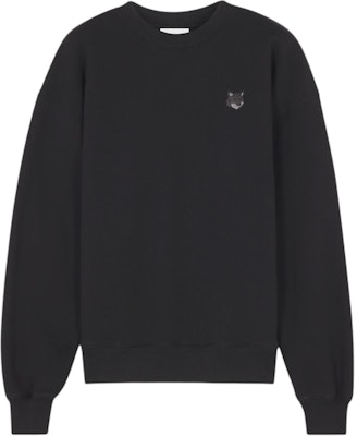 (W) Maison Kitsune 狐狸头标志长袖黑色卫衣 MW00315KM0307-P199 Order (W) Maison Kitsune 狐狸头标志长袖黑色卫衣 MW00315KM0307-P199