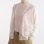 Purchase (W) Maison Kitsune Cardigan Leher V Jalur dengan Patch Rubah - Pasture Rose. MW00505KT1036-P628