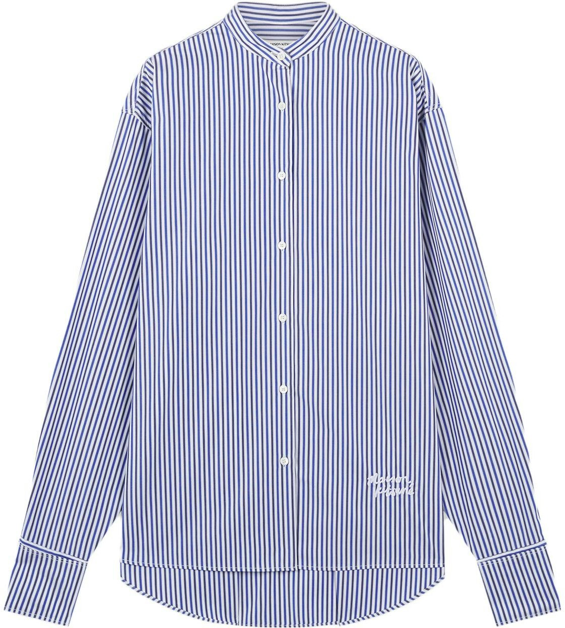 women-maison-kitsune-striped-square-neck-loose-button-up-shirt-lw-00406-wc-2041-s431