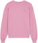 Buy (W) Maison Kitsune Sudadera Rosa Claro Fox Patch Manga Larga Crewneck SS24 MW00315KM0307-P625