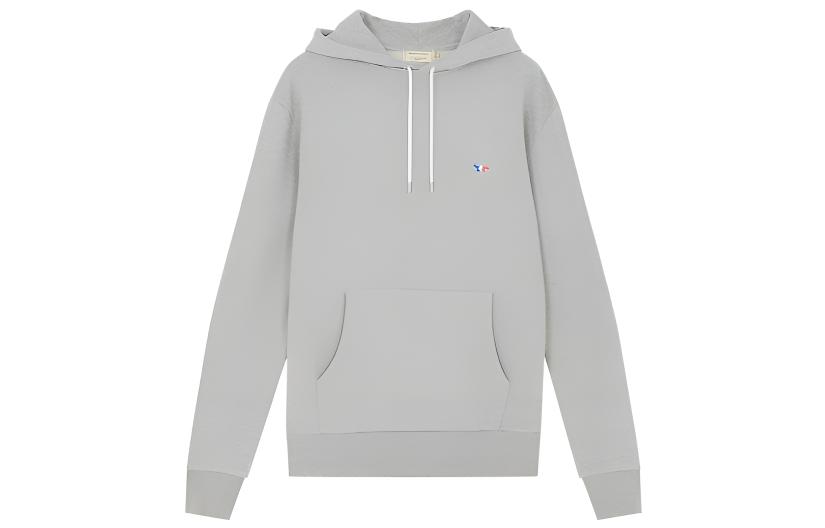 (Women) Maison Kitsune FW21 Logo Embroidered Pullover Sweatshirt AU00307KM0001-GRM