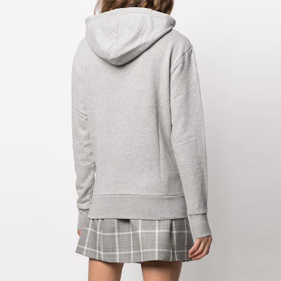 (Women) Maison Kitsune FW21 Logo Embroidered Pullover Sweatshirt AU00307KM0001-GRM Sizing (Women) Maison Kitsune FW21 Logo Embroidered Pullover Sweatshirt AU00307KM0001-GRM