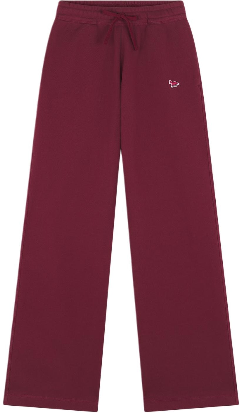 women-maison-kitsune-fw-24-red-star-fox-embroidered-pocket-casual-pants-nw-01106-km-0325-p677