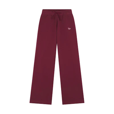 (Women) Maison Kitsune FW24 Red Star Fox Embroidered Pocket Casual Pants NW01106KM0325-P677