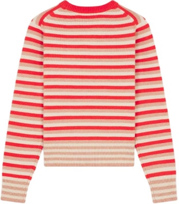 (W) 美松狐头条纹复古针织毛衣女款红白 FW24 NW00804KM0329-0019 Lookbook (W) 美松狐头条纹复古针织毛衣女款红白 FW24 NW00804KM0329-0019