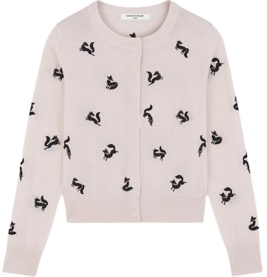 (W) Maison Kitsune FW24 刺繡羅紋針織棉質女款毛衣 米白色 NW00504KF0001-P705 Buy (W) Maison Kitsune FW24 刺繡羅紋針織棉質女款毛衣 米白色 NW00504KF0001-P705