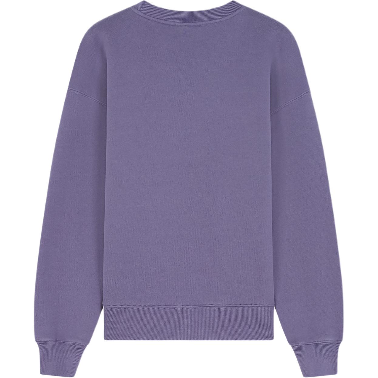 Lookbook (W) Maison Kitsune FW24 徽章舒適長袖運動衫 天藍色 MW00309KM0307-P549