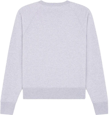 (Women) Maison Kitsune Grey Alphabet Cartoon Graphic Pullover Sweatshirt for Women LW00301KM0001-H120 Lookbook (Women) Maison Kitsune Grey Alphabet Cartoon Graphic Pullover Sweatshirt for Women LW00301KM0001-H120