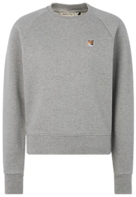 (W) Maison Kitsune SS21 棉質圓領狐狸刺繡長袖上衣 AW00303KM0001 Details for (W) Maison Kitsune SS21 棉質圓領狐狸刺繡長袖上衣 AW00303KM0001