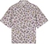 Buy (W) Maison Kitsune SS24 Baju Kemeja Cetakan Bunga Lengan Pendek - Ungu Muda MW00410WC4050-O520