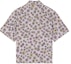 Lookbook (W) Maison Kitsune SS24 Baju Kemeja Cetakan Bunga Lengan Pendek - Ungu Muda MW00410WC4050-O520