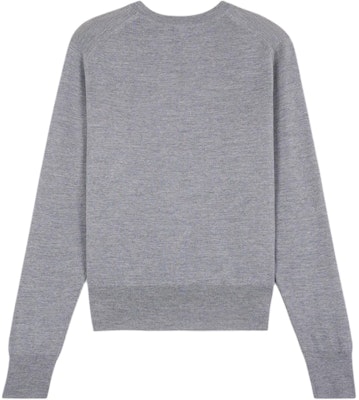 (W) 美松狐SS24标志刺绣灰色长袖圆领卫衣 MW00816KT1036-H131 Lookbook (W) 美松狐SS24标志刺绣灰色长袖圆领卫衣 MW00816KT1036-H131