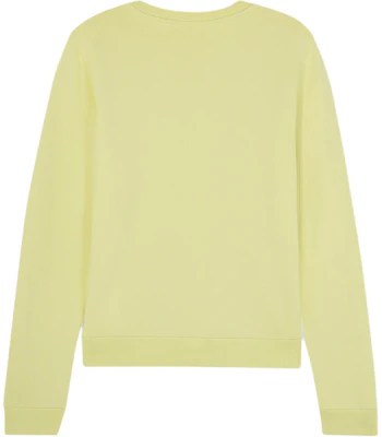 (W) Maison Kitsune SS24 經典標誌圓領套頭衫 粉筆黃 LW00302KM0001-P712 Lookbook (W) Maison Kitsune SS24 經典標誌圓領套頭衫 粉筆黃 LW00302KM0001-P712