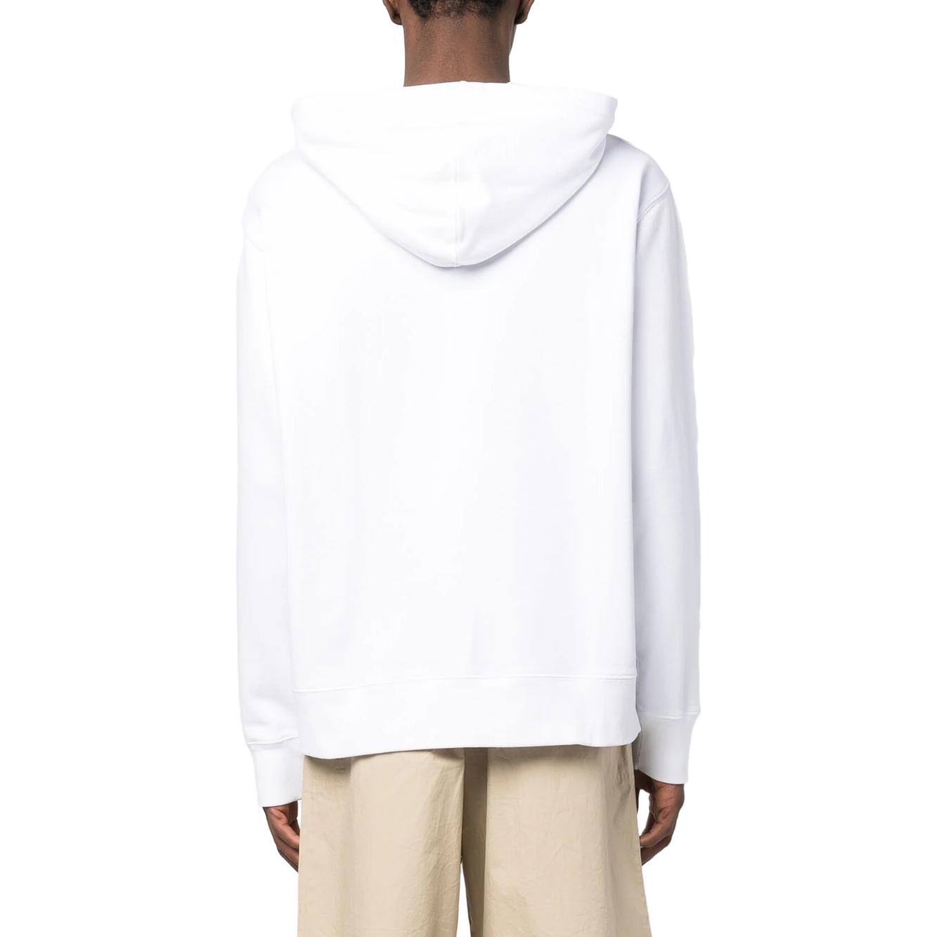 Shop (W) Maison Kitsune 白色動物圖案設計衛衣 KM00306KM0001