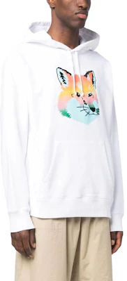 (W) Maison Kitsune 白色動物圖案設計衛衣 KM00306KM0001 Purchase (W) Maison Kitsune 白色動物圖案設計衛衣 KM00306KM0001