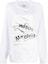 Order (W) Maison Margiela Sudadera Blanca Cuello Redondo con Logo 3D Impreso S51GU0100S25322-100