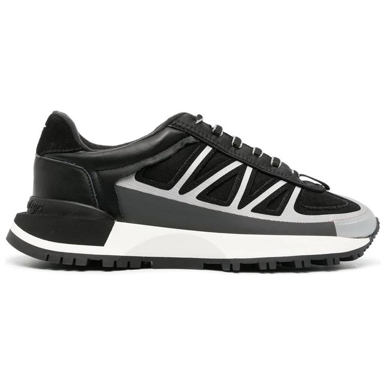 Order (W) Maison Margiela 50-50 黑色时尚带低帮皮鞋 S58WS0217P5064H9407