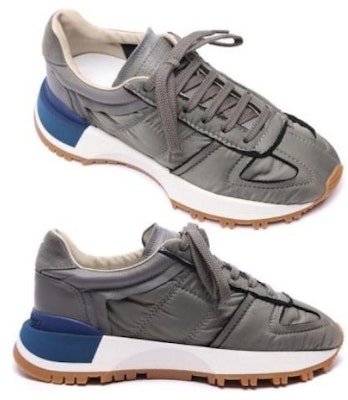 (Women) Maison Margiela 50-50 Nylon Retro Lace-Up 'Grey' S58WS0213P4341H9403 Purchase (Women) Maison Margiela 50-50 Nylon Retro Lace-Up 'Grey' S58WS0213P4341H9403