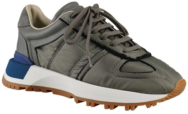 (W) Maison Margiela 50-50 Nylon Retro Tali Sepatu 'Abu-abu' S58WS0213P4341H9403 Lookbook (W) Maison Margiela 50-50 Nylon Retro Tali Sepatu 'Abu-abu' S58WS0213P4341H9403