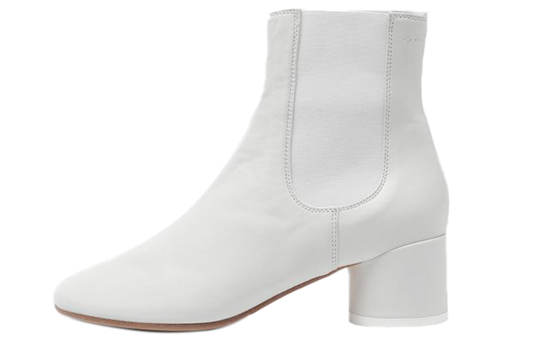 (Women) Maison Margiela 6-Heel Leather Ankle 'White Chelsea' S59WU0104P2809T1004