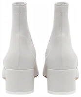 Shop (W) Maison Margiela Sepatu Tumit Kulit "White Chelsea" 6-Ankle S59WU0104P2809T1004