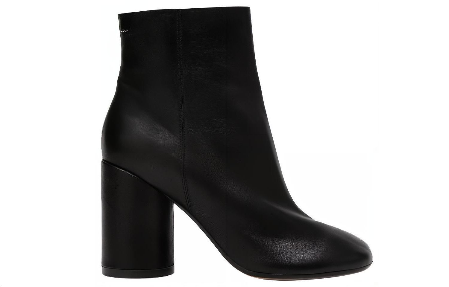 Order (W) MM6 Maison Margiela 黑色皮革细跟踝靴 S40WU0183P2809T8013