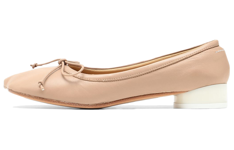 Buy (W) Maison Margiela 6 'Sepatu Flat Balet Elegan Warna Pink Nude' S59WZ0077PR331T4114
