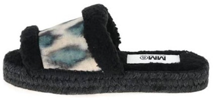(Women) Maison Margiela 'Black Polyester Fashion Slide' S59WP0128P3497H8261 (Women) Maison Margiela 'Black Polyester Fashion Slide' S59WP0128P3497H8261
