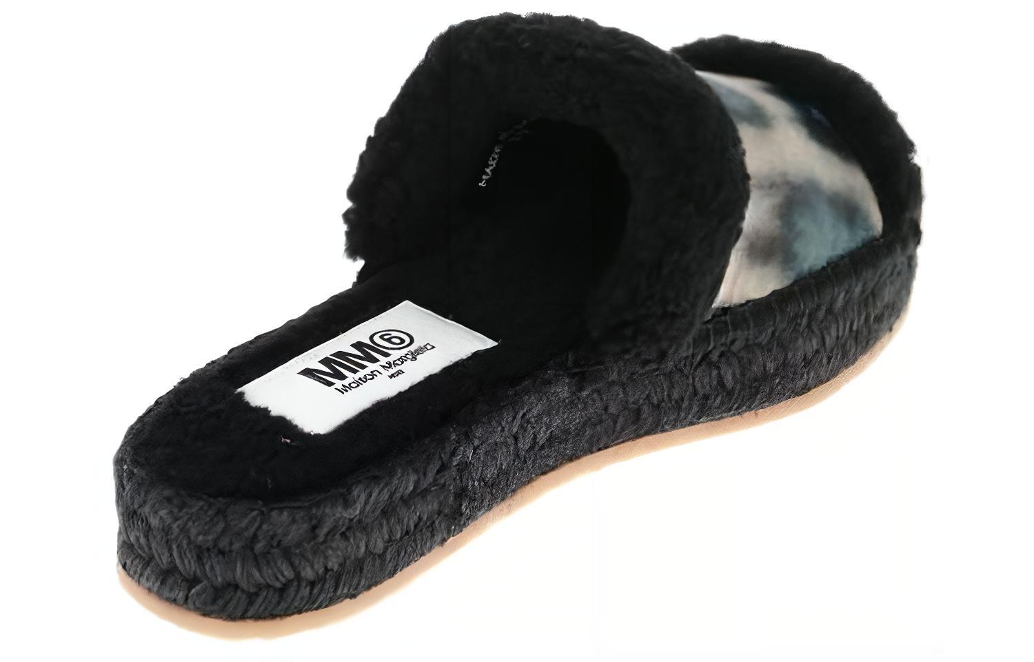 Shop (W) Maison Margiela 'Sandal Fashion Polyester Hitam' S59WP0128P3497H8261