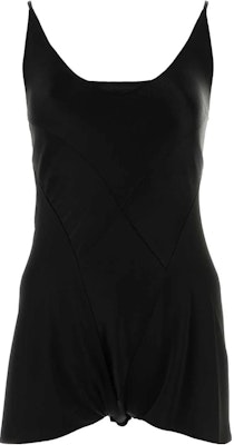 (W) Maison Margiela Jumpsuit Hitam Tanpa Lengan Slim Fit S51FP0110S49465900 Order (W) Maison Margiela Jumpsuit Hitam Tanpa Lengan Slim Fit S51FP0110S49465900